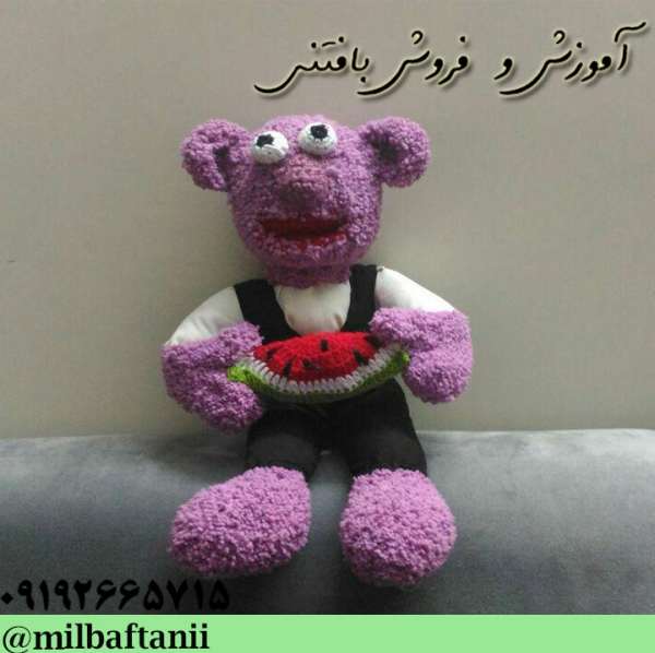 عروسک بافتنی جناب خان